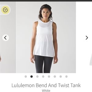 Lululemon Bend and Twist Tank